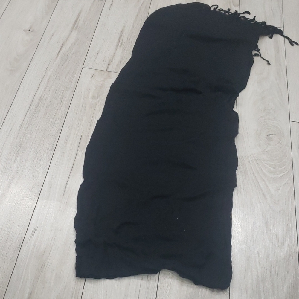 3/$15 Black lightweight scarf